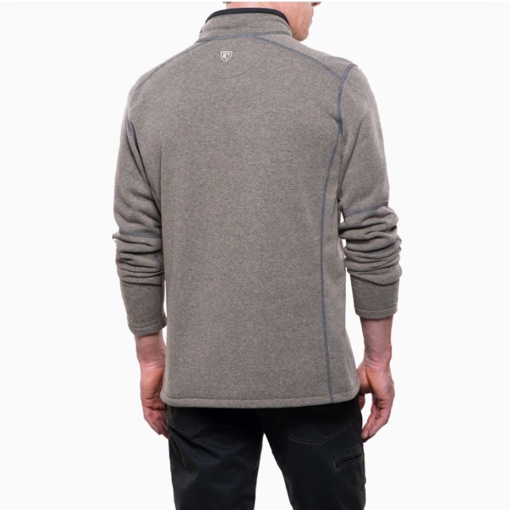 KuhlRevel 1/4 Zip Oatmeal Men's Performance Sweatshirt Activewear Size XL - Picture 2 of 15